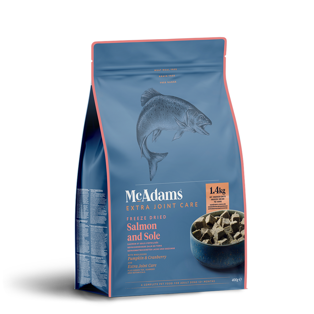 麥卡登鮭魚鰈魚凍乾(犬)400g