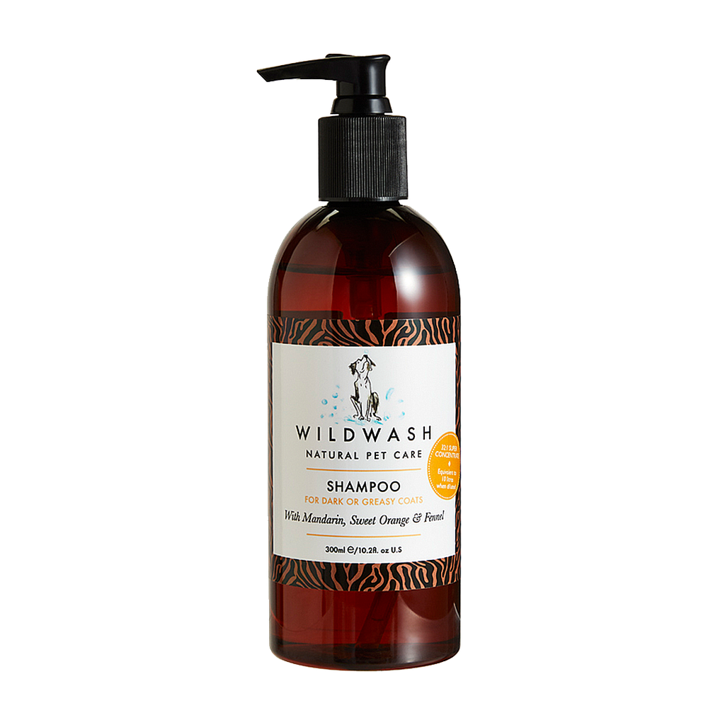 WILDWASH深色或油性毛質配方(犬)300ml