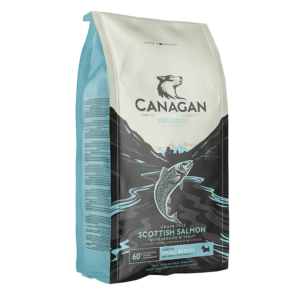 卡納根無穀蘇格蘭鮭魚(小型犬)2kg